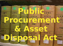 Public Procurement and Asset Disposal Act Kenya